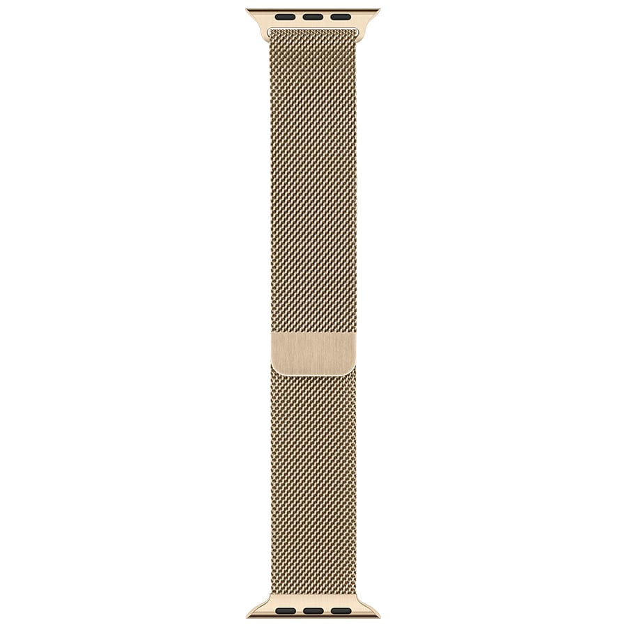 40mm gold milanese loop